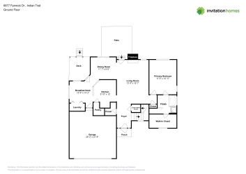 Floor plan 1 for 6877 Fenwick Dr