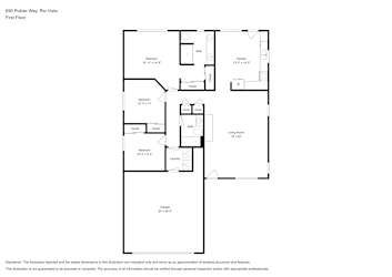 Floor plan 1 for 690 Rubier Way