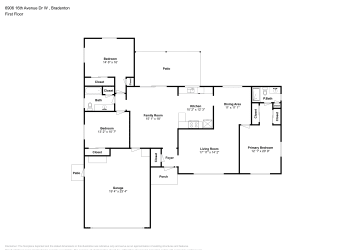 Floor plan 1 for 6906 16th Avenue Dr W