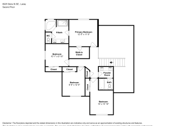 Floor plan 2 for 6925 Stone St SE