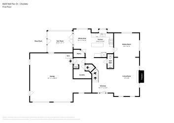 Floor plan 2 for 6926 Wolf Run Dr