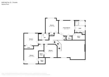 Floor plan 3 for 6926 Wolf Run Dr