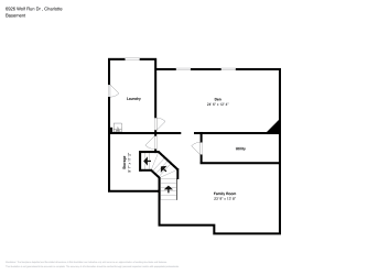 Floor plan 1 for 6926 Wolf Run Dr