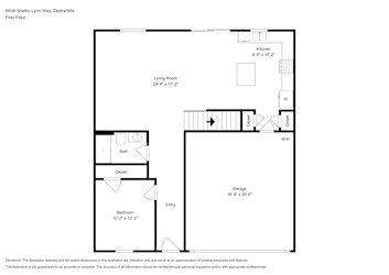 Floor plan 1 for 6939 Shelby Lynn Way