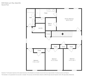 Floor plan 2 for 6939 Shelby Lynn Way