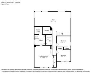 Floor plan 2 for 6960 W Cactus Wren Dr