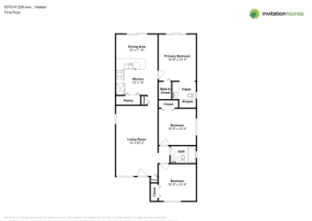 Floor plan 1 for 6978 W 29th Ave