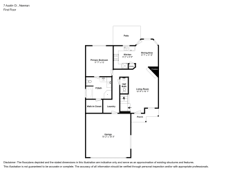 Floor plan 1 for 7 Austin Ct