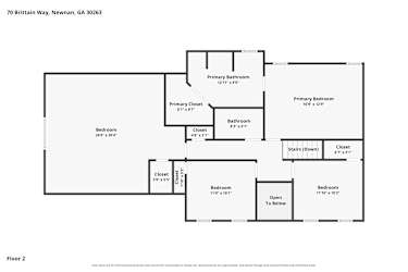 Floor plan 2 for 70 Brittain Way