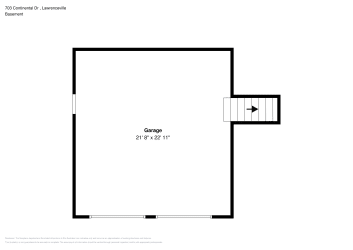 Floor plan 1 for 703 Continental Dr