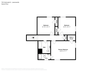Floor plan 3 for 703 Continental Dr