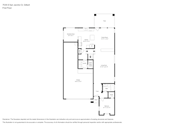 Floor plan 1 for 7035 S San Jacinto Ct