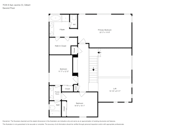 Floor plan 2 for 7035 S San Jacinto Ct