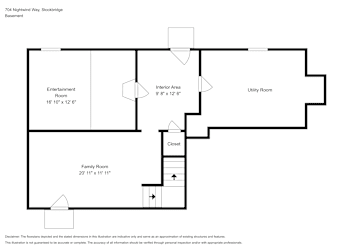 Floor plan 1 for 704 Nightwind Way