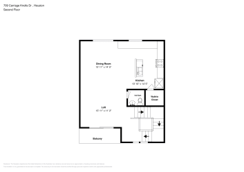 Floor plan 2 for 709 Carriage Knolls Dr
