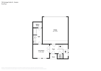 Floor plan 1 for 709 Carriage Knolls Dr