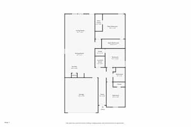Floor plan 1 for 7101 Landings Edge Rd