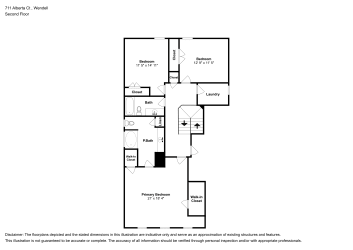Floor plan 2 for 711 Alberta Ct