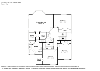 Floor plan 2 for 7118 Ivy Crossing Ln