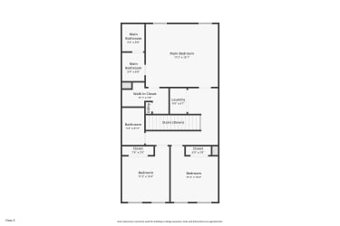 Floor plan 3 for 7131 Durinck Dr