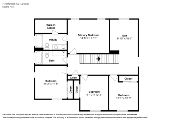 Floor plan 2 for 7145 Hemlock Ave