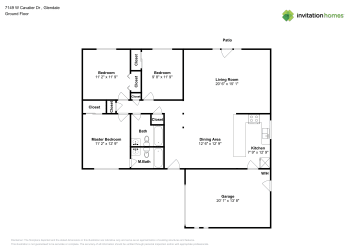 Floor plan 1 for 7149 W Cavalier Dr