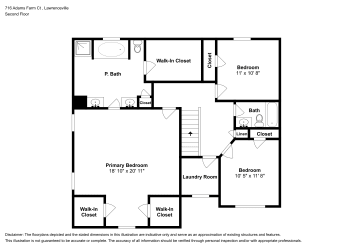 Floor plan 2 for 716 Adams Farm Ct