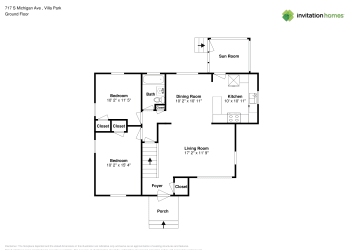 Floor plan 2 for 717 S Michigan Ave