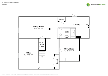 Floor plan 1 for 717 S Michigan Ave