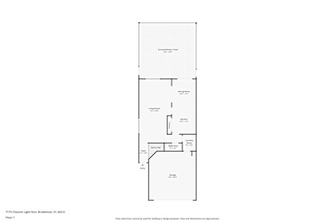 Floor plan 1 for 7173 Chatum Light Run