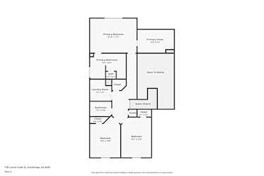 Floor plan 2 for 7187 Laurel Creek Dr