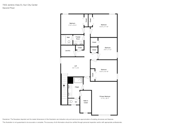 Floor plan 2 for 7202 Jenkins Vista Ct