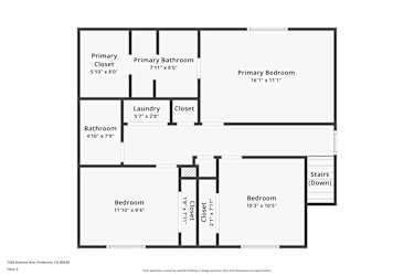 Floor plan 2 for 7204 Dolores Avenue
