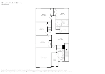 Floor plan 2 for 7214 Jenkins Vista Ct