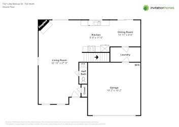 Floor plan 1 for 7221 Little Mohican Dr
