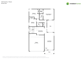 Floor plan 1 for 7223 S 3rd Ave