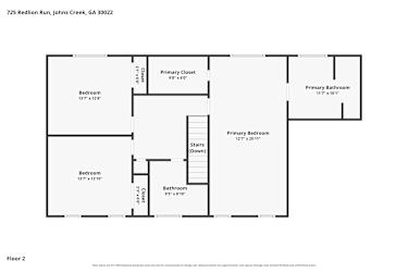 Floor plan 3 for 725 Redlion Run