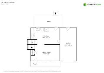 Floor plan 2 for 727 Dean Rd