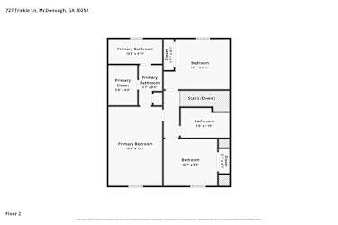 Floor plan 1 for 727 Trickle Ln