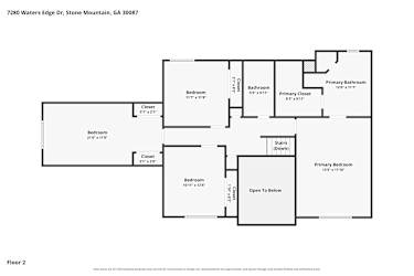Floor plan 3 for 7280 Waters Edge Dr