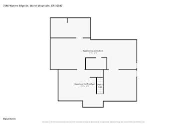 Floor plan 1 for 7280 Waters Edge Dr