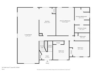 Floor plan 1 for 730 Tribble Gates Ct