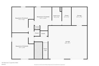 Floor plan 2 for 730 Tribble Gates Ct
