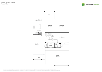 Floor plan 1 for 7309 S 15Th Dr