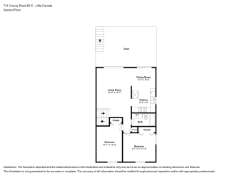 Floor plan 3 for 731 County Road B2 E