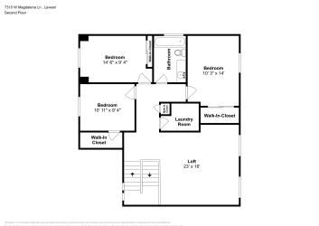 Floor plan 2 for 7315 W Magdalena Ln