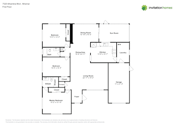 Floor plan 1 for 7320 Alhambra Blvd