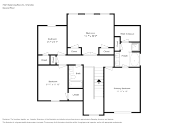 Floor plan 2 for 7321 Balancing Rock Ct