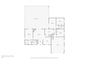 Floor plan 1 for 7325 Claries Dr