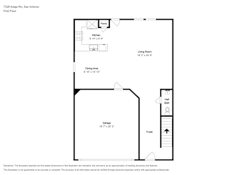Floor plan 3 for 7326 Adaja Riv